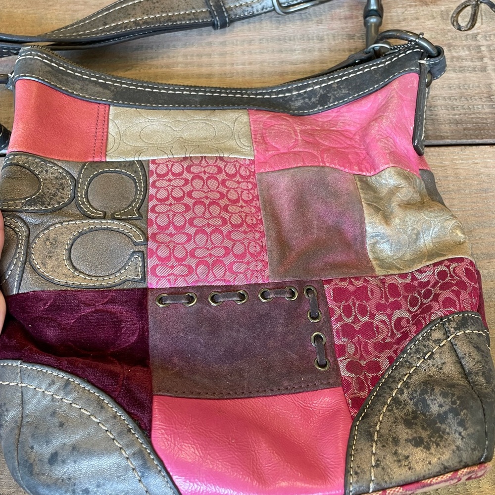 Coach Patchwork Bag - image 8